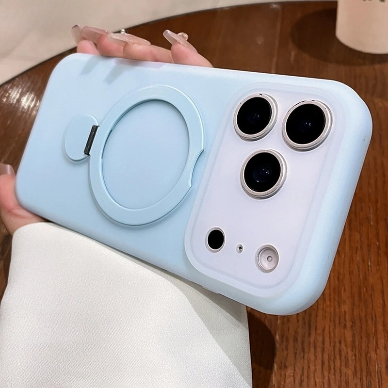 Ring Stand Case - Custodia per telefono in silicone morbido