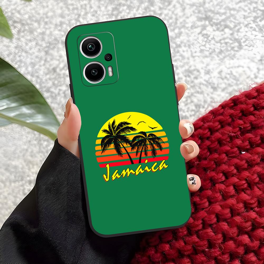 Phone Cases Jamaica - Custodia per telefono in silicone con