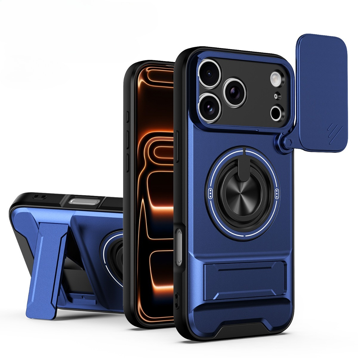 Ring Stand Case - Custodia per telefono di lusso con
