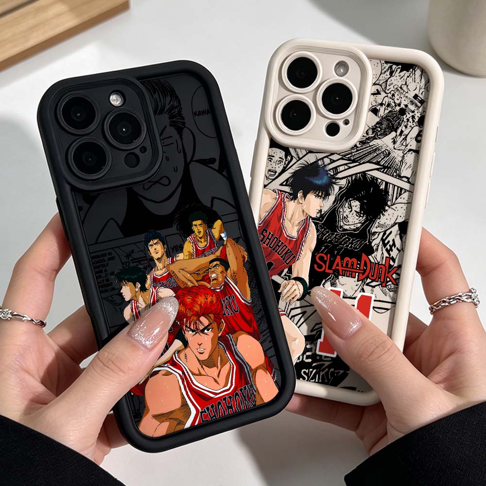 Apple Iphone 15 Pro Max - Cover in Silicone S-Slam Dunk Animation
