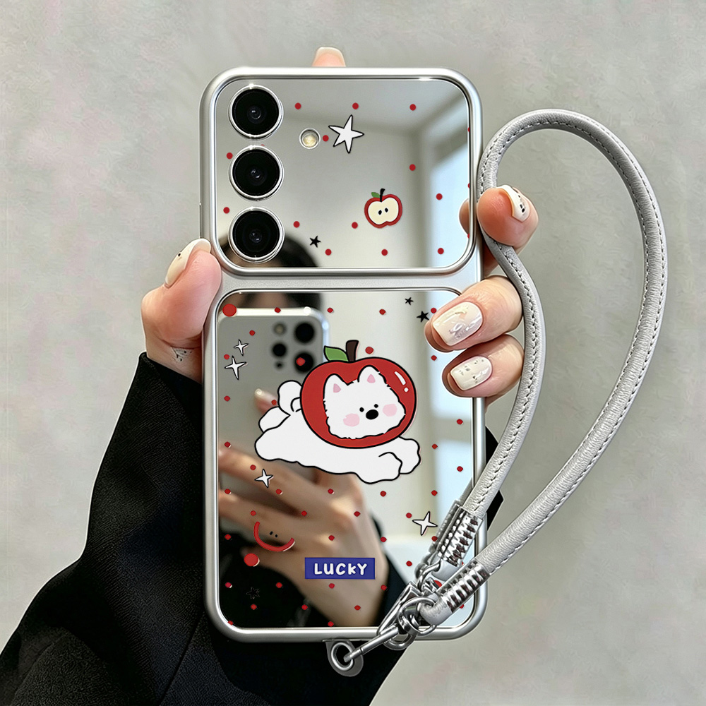 Phone Cases Samsung S25 Fe - Cover per Telefono con Specchio per