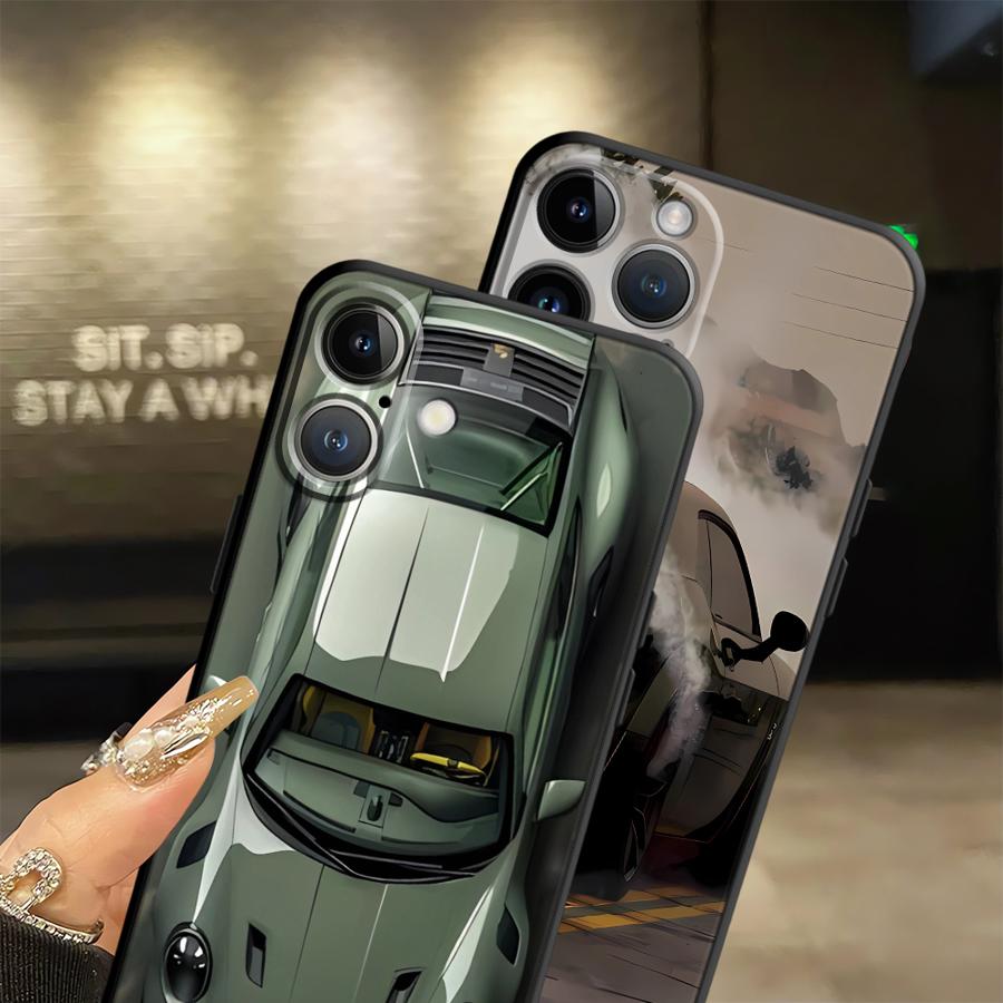 Phone Cases Near Me - Custodia morbida per telefono nera per