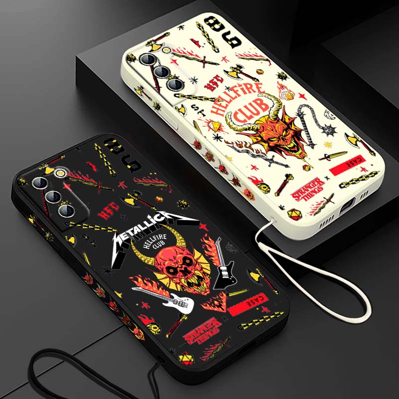 Phone Cases Samsung S25 Fe - Cover per telefono con cordino liquido