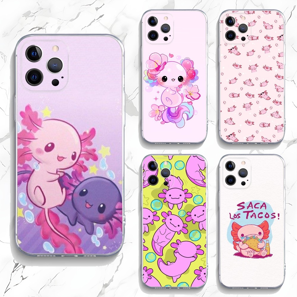 Phone Cases Near Me - Simpatica custodia per telefono Axolotl per