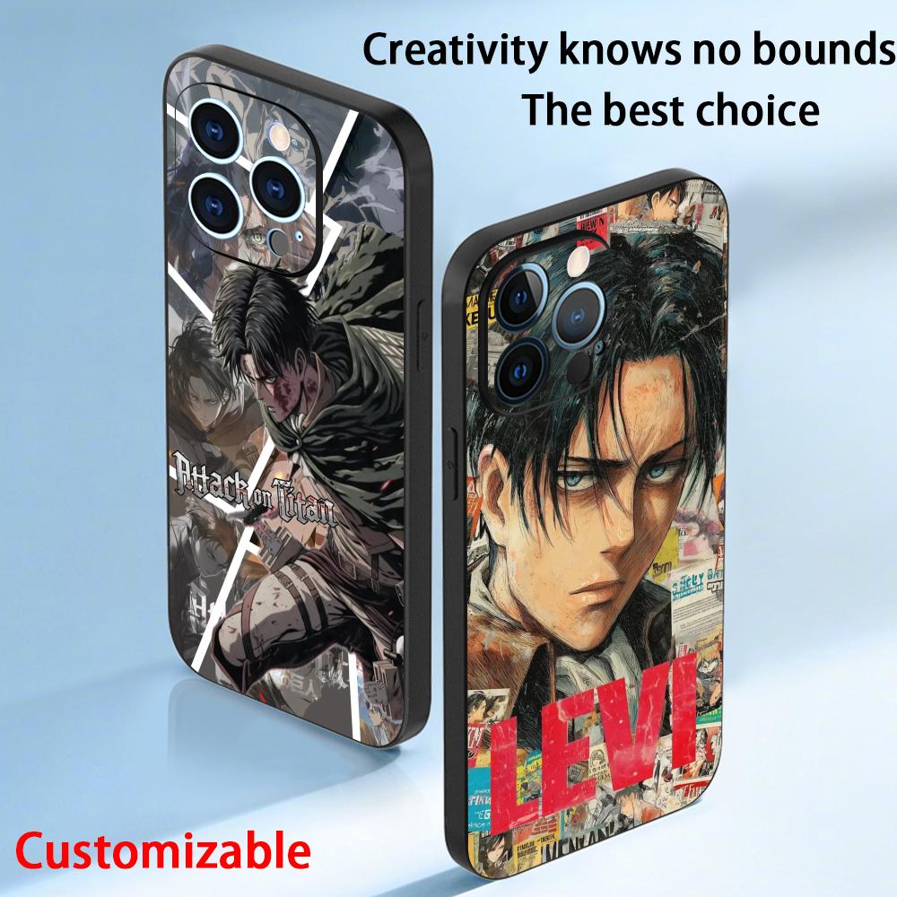 Apple Iphone 15 Pro Max - Levi ackerman cool anime man modello