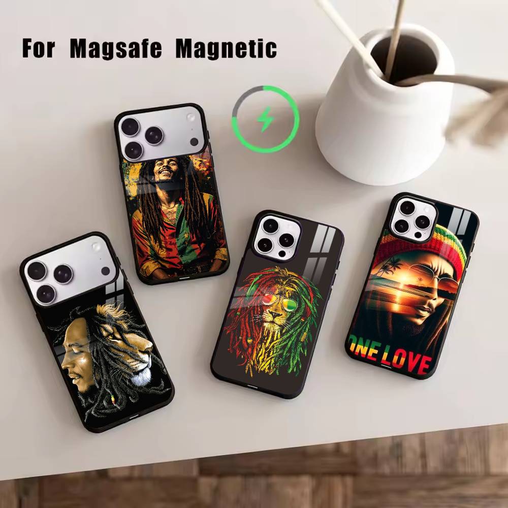 Phone Cases Jamaica - Custodia per telefono Jamaica Bob Marley
