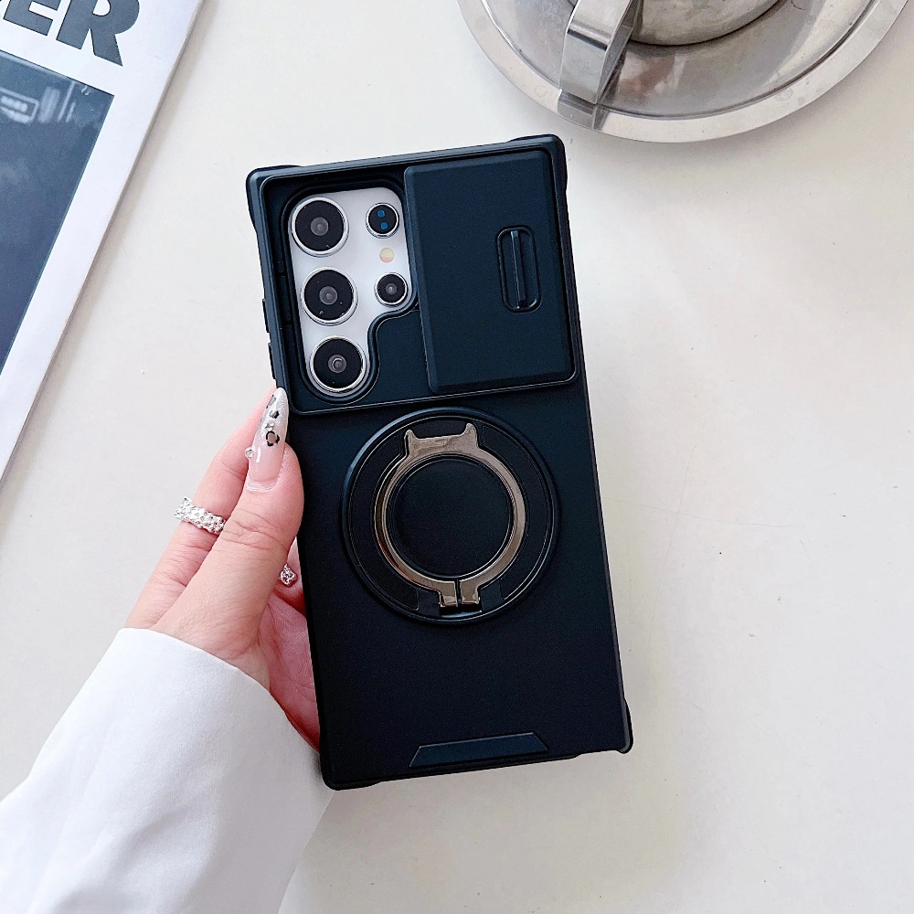 Ring Stand Case - Custodia antiurto con supporto ad anello