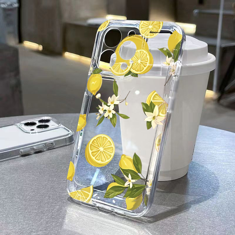 Phone Cases Samsung S25 Fe - Custodia per telefono trasparente con fiore