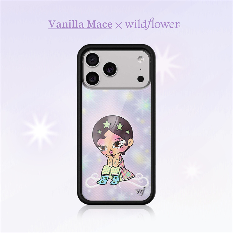 Phone Cases Wildflower - Custodia per telefono con ragazza cartoon