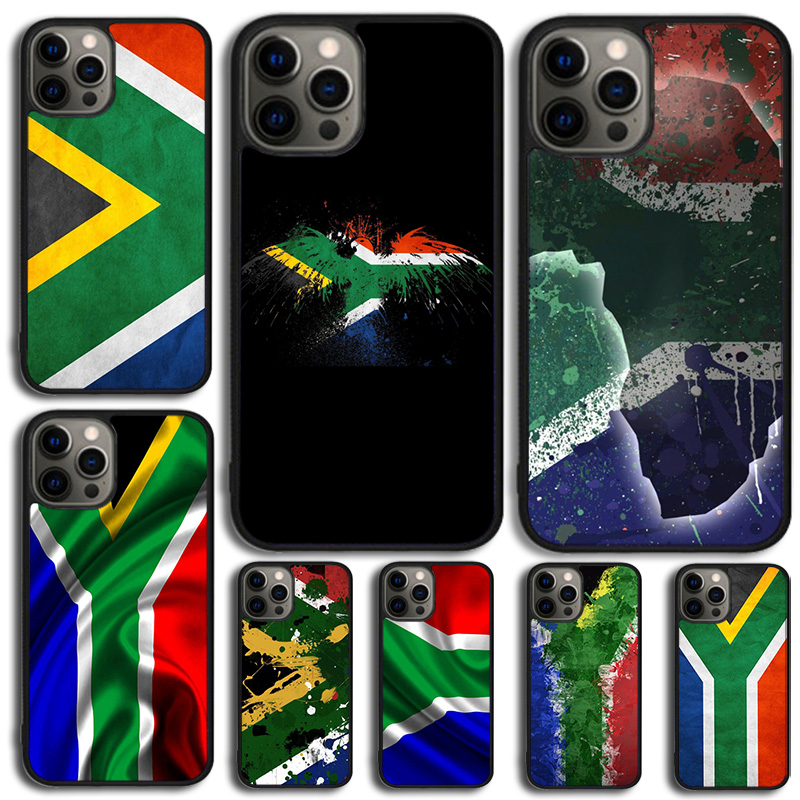 Phone Cases South Africa - Custodia per telefono bandiera del Sud