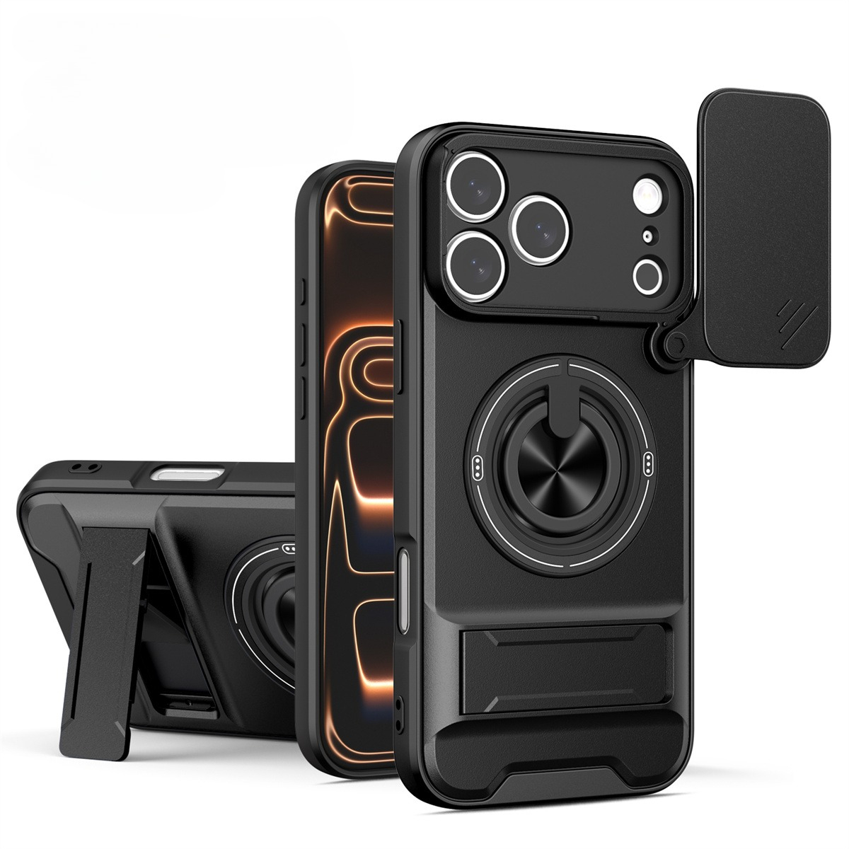 Custodia magnetica per telefon - Ring Stand Case recensione e prezzo