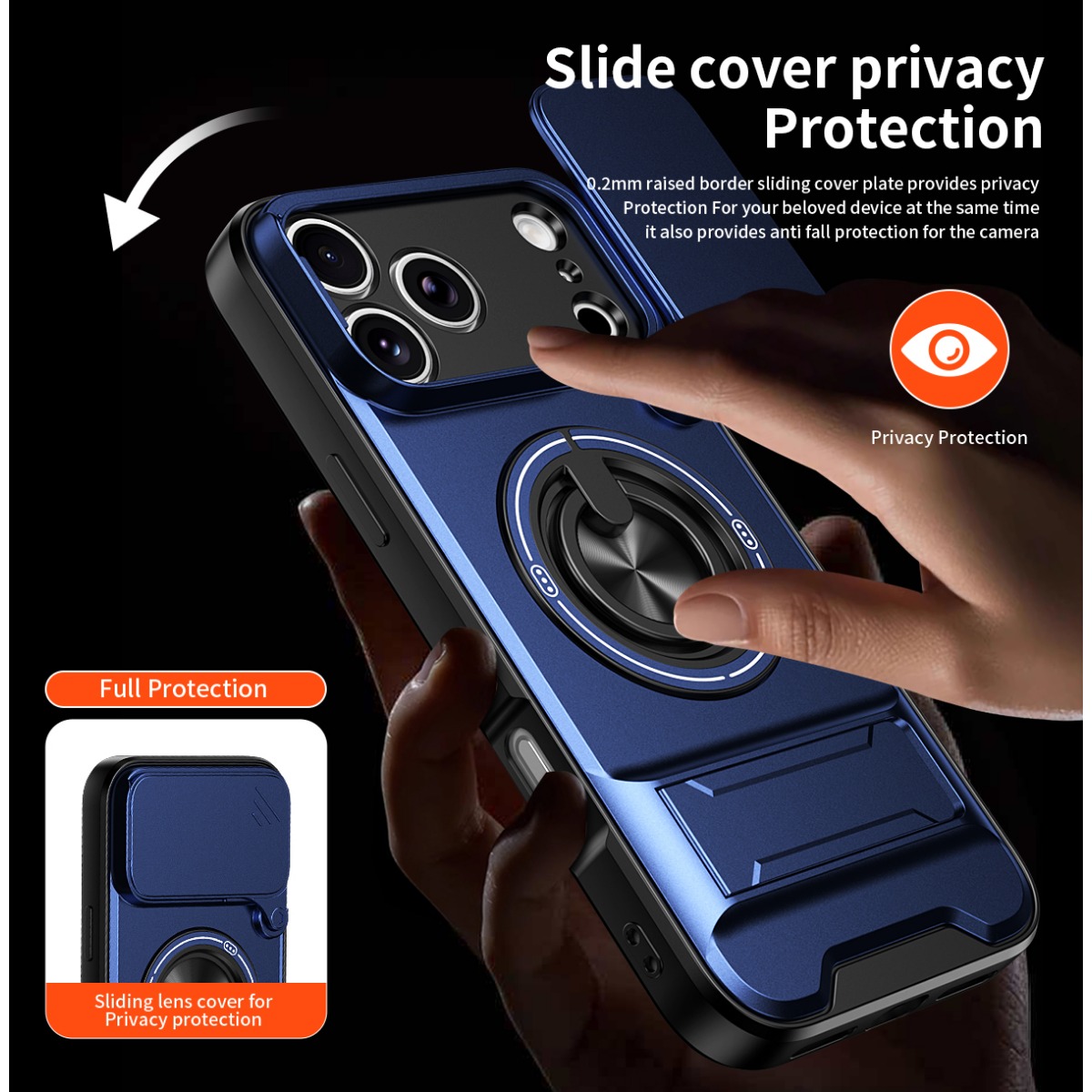 Custodia per telefono di lusso - Ring Stand Case recensione e prezzo