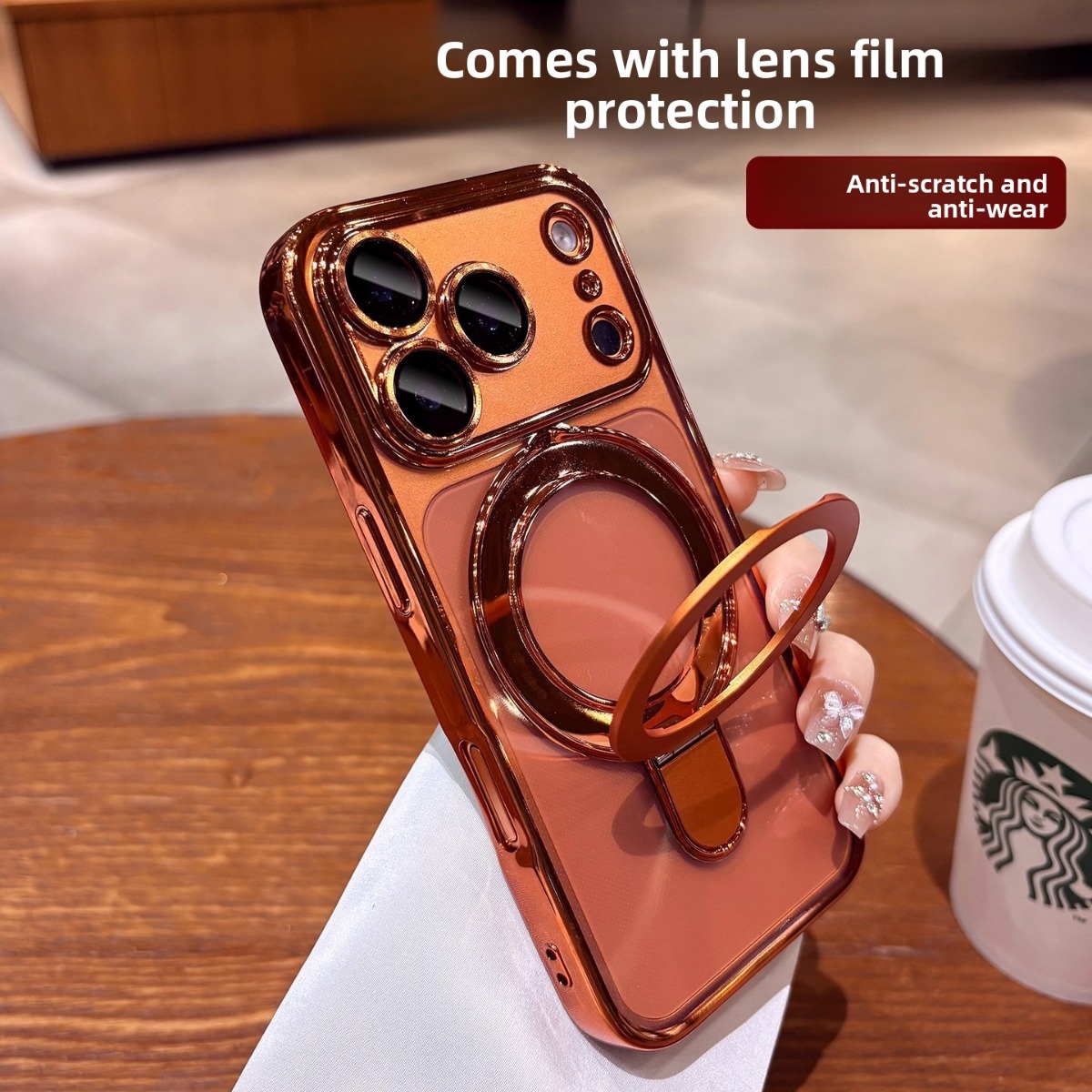 Custodia per telefono con supp - Ring Stand Case recensione e prezzo