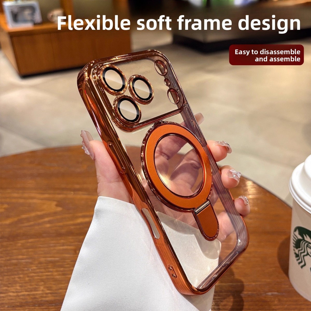 Custodia per telefono con supp - Ring Stand Case recensione e prezzo